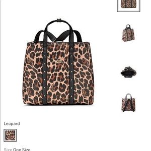 VS cross / backpack Leopard purse